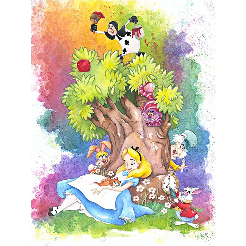 

Alice - 14CT Counted Cross Stitch - 50*66CM, 501 Original