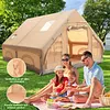 [US Local Warehouse] Inflatable Camping Tent with Pump Waterproof Windproof Blow Up Tent for Outdoors