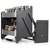 [US Local Warehouse] 2 Tier Pull Down Shelf Heavy Duty Cabinet Organizer for Kitchen Pots Pans