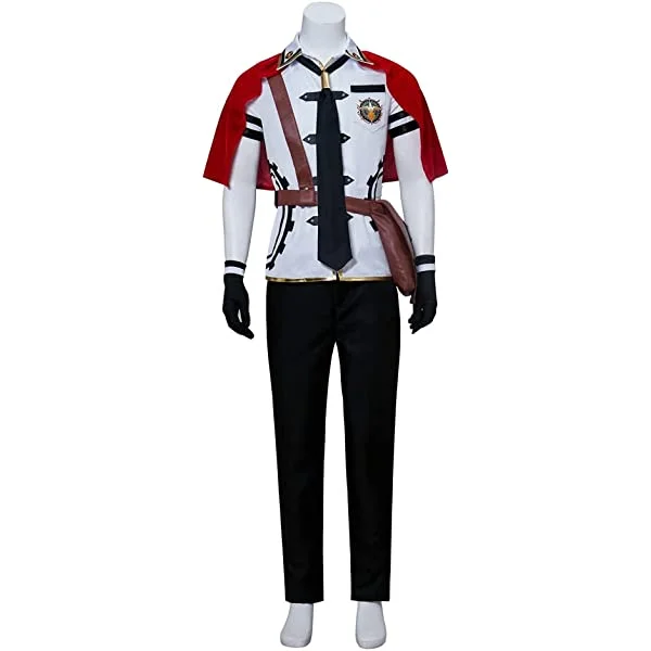 Men's Outfits for FF Type-0 Ace Cosplay Costume Medium Ace