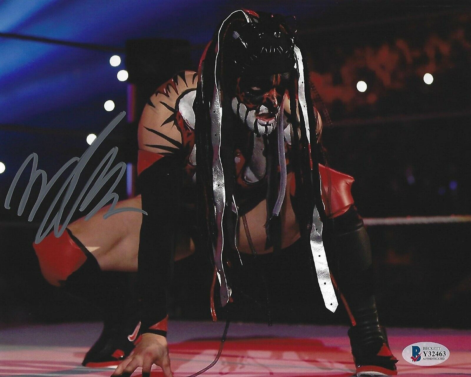 Finn Balor Signed 8x10 Photo Poster painting BAS Beckett COA WWE Demon King Picture Autograph 3