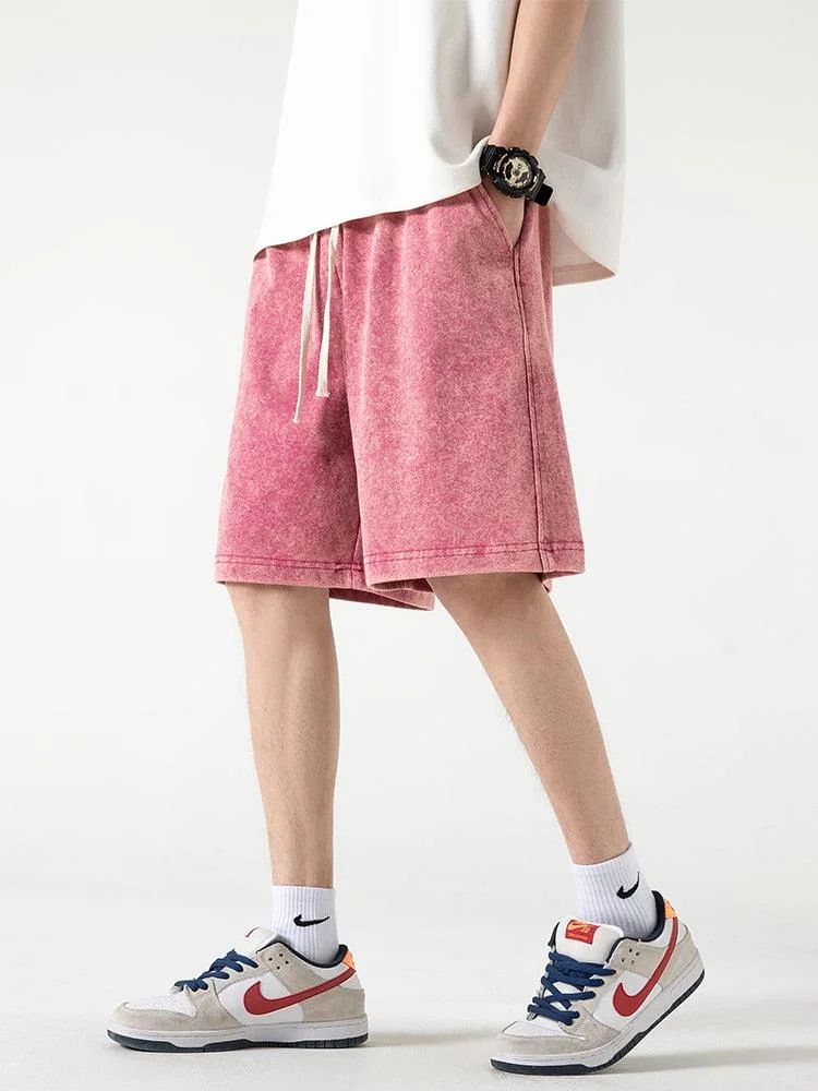 Brownm Boy Drawstring Waist Sweatshort
