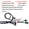 WOYO For BMW Motorcycle CAN BUS Controller Motorcycle Lamp assembly CAN bus electrical system controller Plug and Play Accessory Manager For BMW Motorrad Light  control the Increased Light by original switches