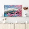 [Brand]Mount Fuji - 14CT Stamped Cross Stitch - 59*40cm - Natural