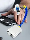 1/4In Thread Bench Vise Table Clamp Soldering Iron Holder PCB Welding Repair