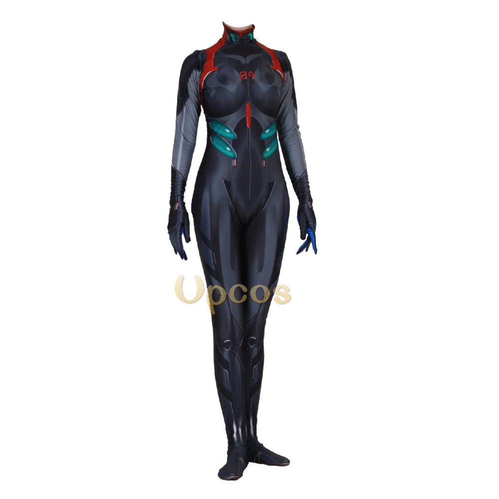 Neon Genesis Evangelion EVA Ayanami Rei Cosplay Costume