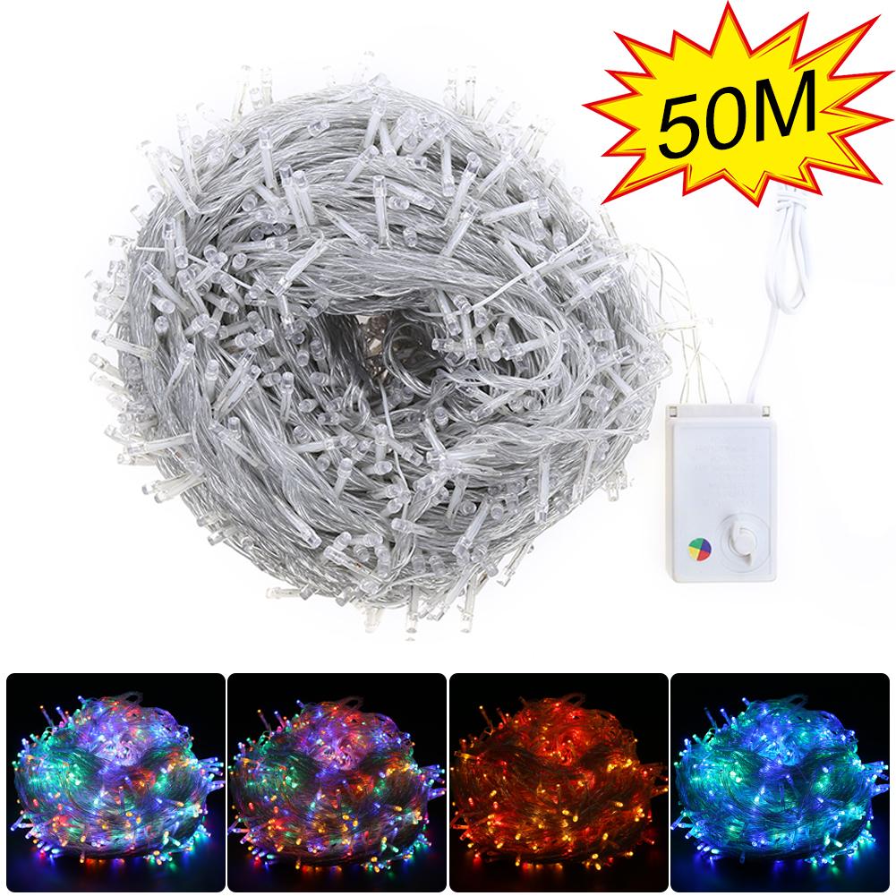 

400/800 LED 50/100M Xmas Fairy String Wat-String Light, 501 Original
