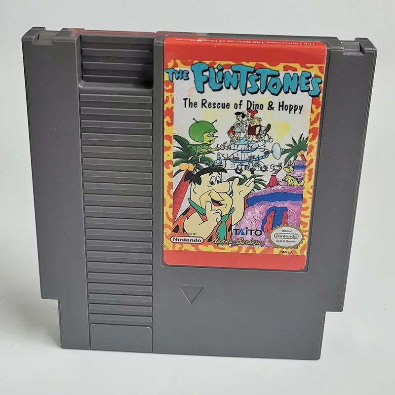 The Flintstones: The Rescue of Dino & Hoppy For Nintendo NES - 8 Bit Game Cartridge
