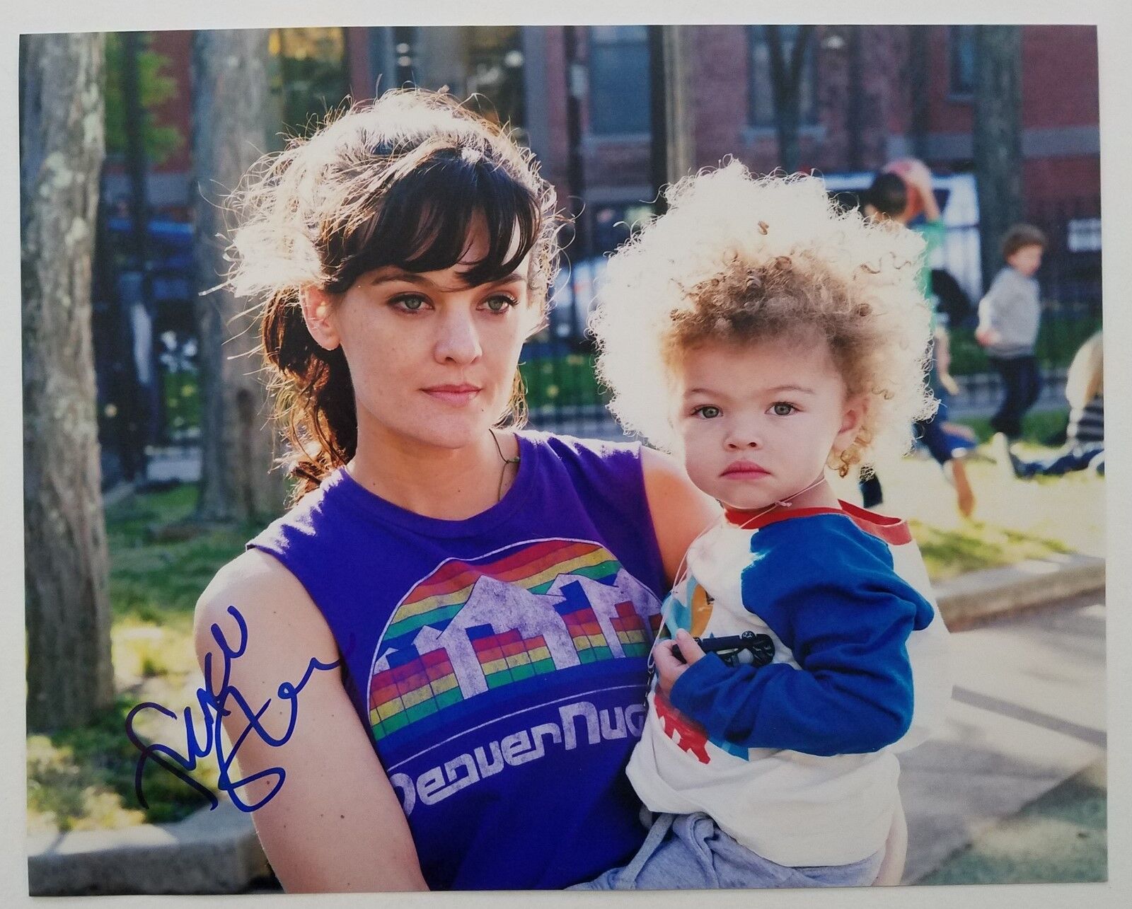 Frankie Shaw Signed SMILF 8x10 Photo Poster painting Boston Actress Comedian RAD