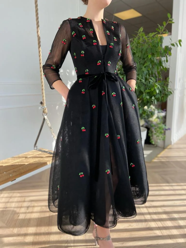The Cherry Aria Dress