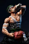 soc Sitting Series Drunk Roronoa Zoro - ONE PIECE Statue - BT Studios [In Stock]