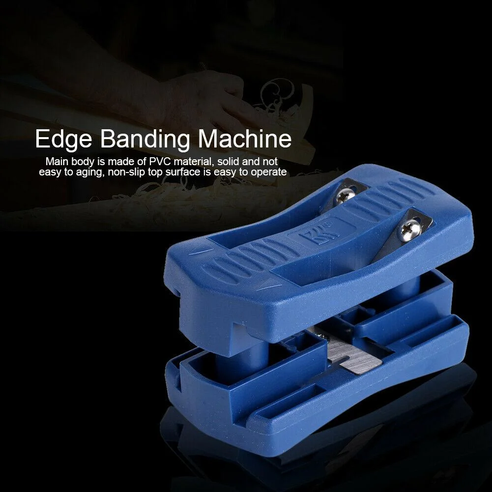 Edge Banding Trimmer, Mini Plastic PVC Plywood Melamine Wood Edge Band Cutter, Manual Trimming Woodworking Tool