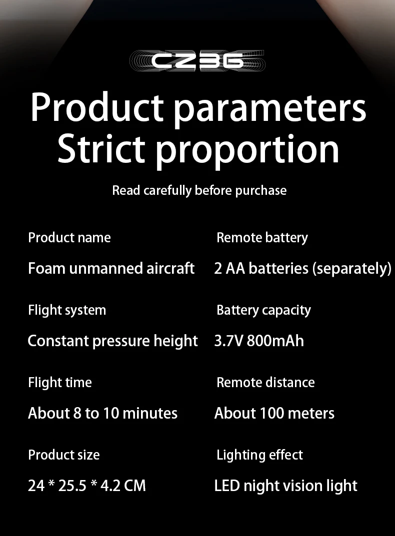 Tegooe Tegooe RC Stunt Glider for Kids - Durable EPP Foam Remote Control Airplane with 24G System