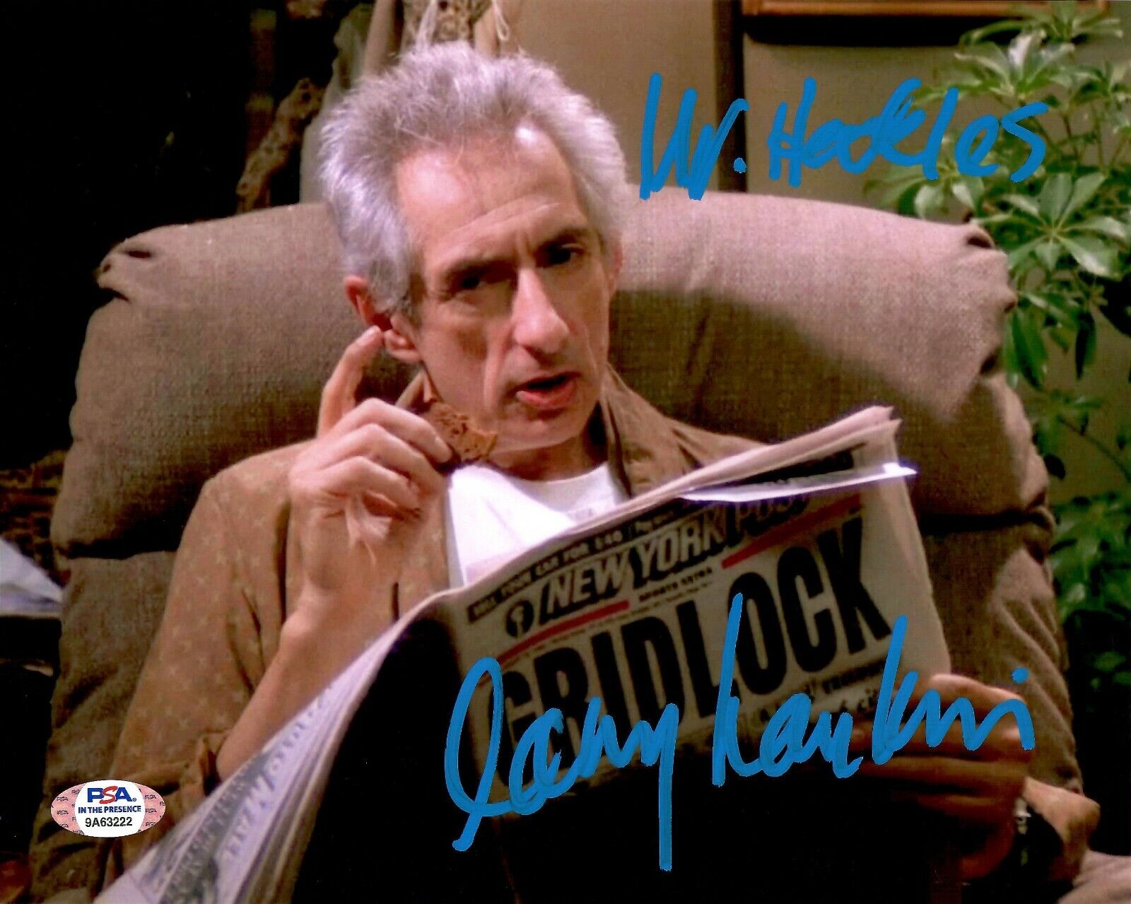 Larry Hankin autographed signed inscribed 8x10 Photo Poster painting PSA COA Friends Mr. Heckles