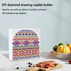 Acrylic Mandala Diamond Painting Napkin Rack Decor Kit