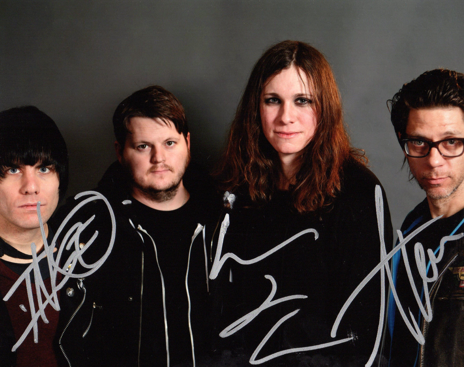 GFA Laura Jane Grace Band * AGAINST ME! * Signed 8x10 Photo Poster painting AD2 COA