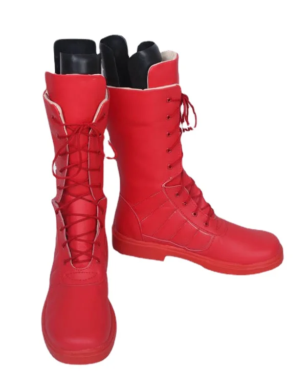 Daredevil Red Cosplay Boots 