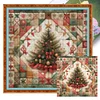(Multi-Style) Christmas Snowman Tree-11CT Stamped Cross Stitch 40*40cm