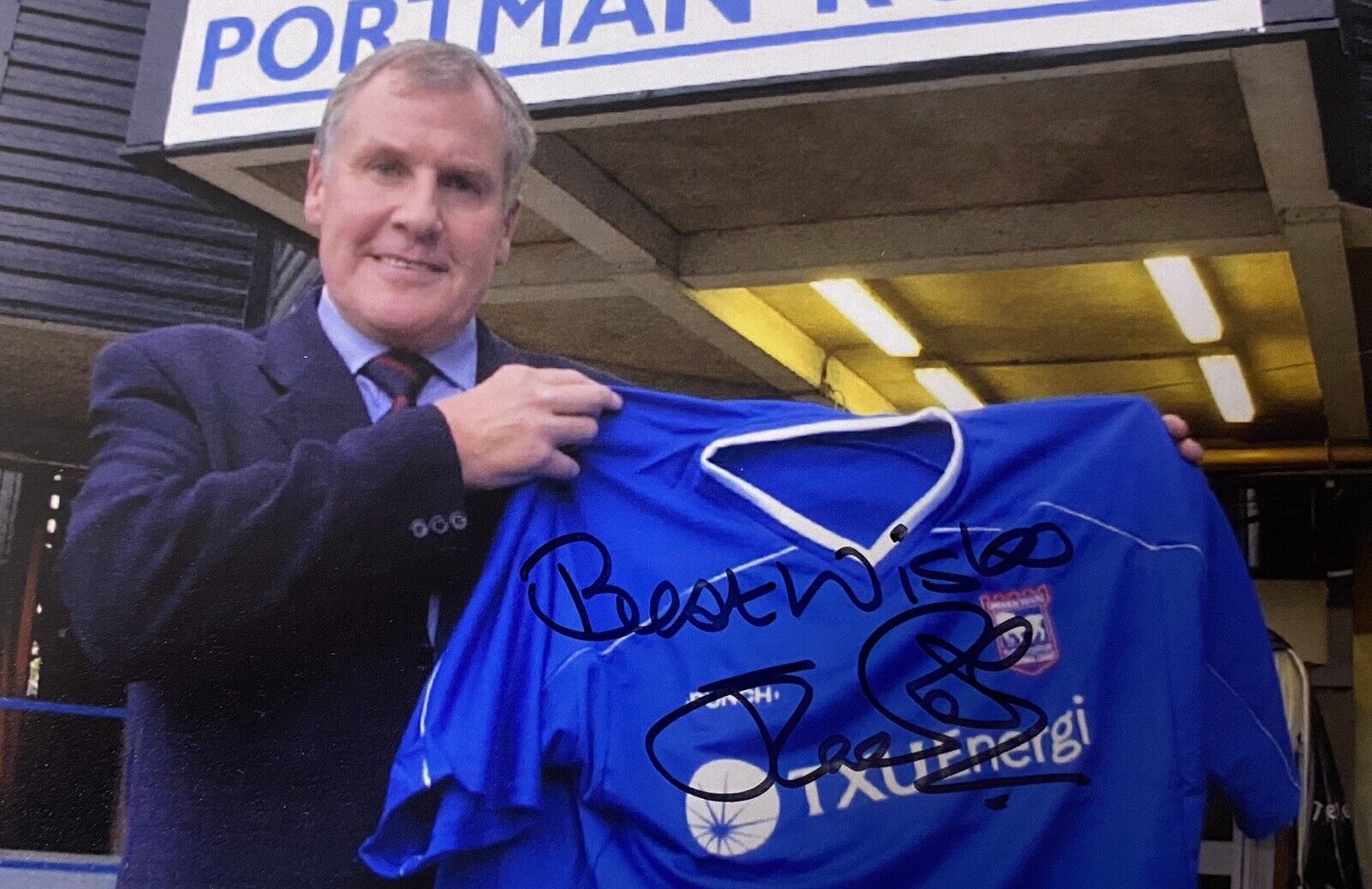 Joe Royle Genuine Hand Signed Ipswich Town 6X4 Photo Poster painting