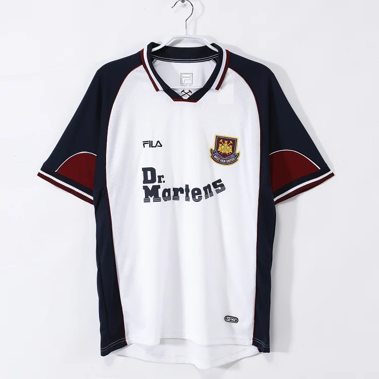 1999/01 West Ham United Away Retro Shirt