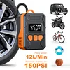 150PSI Bicycle Tyre Inflator 500mAh Battery Rechargeable Wireless Air Compressor