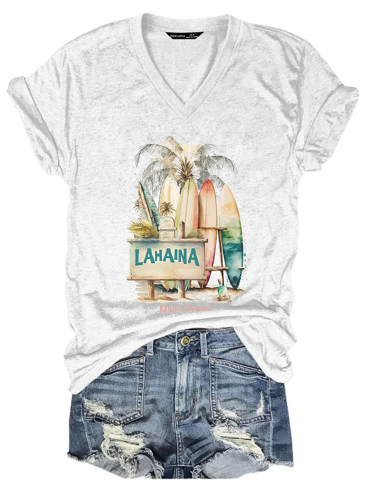 Women's Lahaina Strong Casual T-Shirt