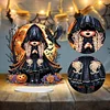 Diamond Painting Acrylic Halloween Witch Table Top Ornament Kits