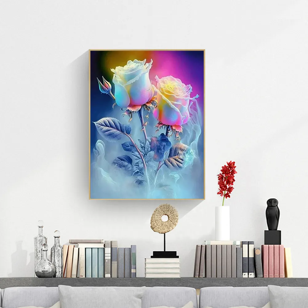 Diamond Painting - Full Round Drill - Flower(30*40cm)