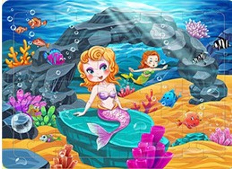 Puzzles Toddler(3-6years) Cartoon Wood Toys