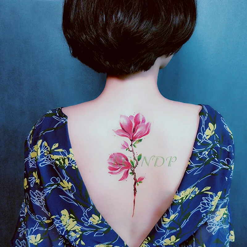 Waterproof Temporary Tattoo Sticker sexy blue red lips tattoo kiss tatto stickers flash tatoo fake tattoos for girls women