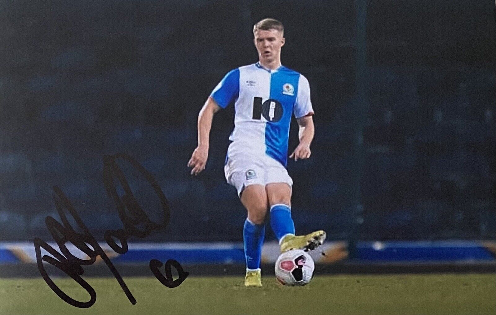 Jacob Davenport Genuine Hand Signed Blackburn Rovers 6X4 Photo Poster painting