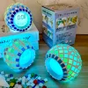 DIY Glass Mosaic Tiles Crafts Kits Handmade Multifuntional Alarm Clock Home Decor Gifts