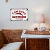 COWBOYS LEAVE YOUR GUNS AT THE BAR - Vintage Metal Signs(12*16Inch) - Bar
