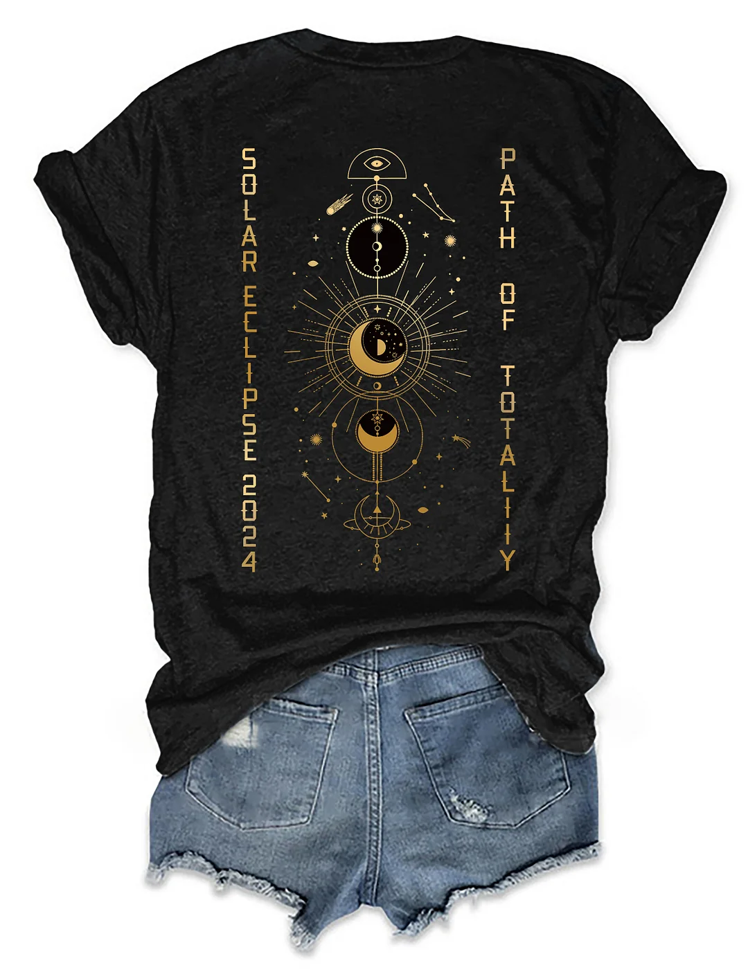 Path of Totality Total Solar Eclipse T-shirt
