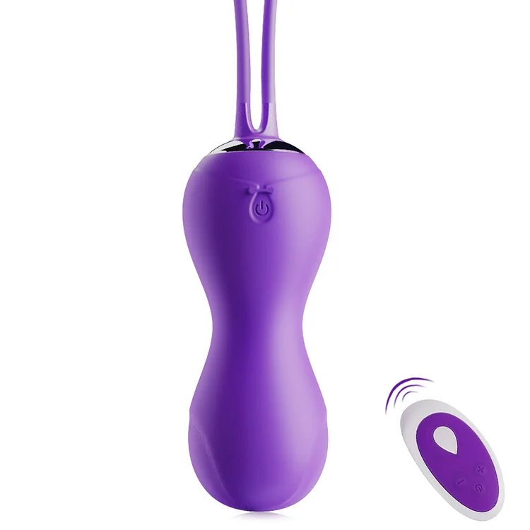 Dual Kegel Exercise Weights Ben Wa Balls 10 Speed Remote Control