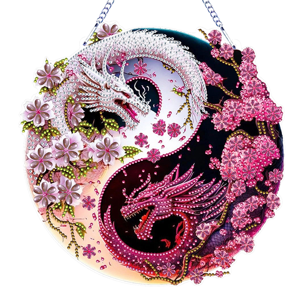 DIY Diamond Painting Hanging Ornament  Tai Chi Animal-Guru-buzz