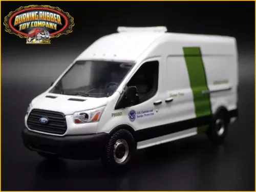 Dronehint 2020 FORD TRANSIT SPRINTER US CUSTOMS BORDER PATROL 1:64 SCALE DIECAST MODEL CAR Toy