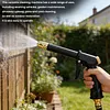 High Pressure Water Gun Cleaning Car Wash Garden Watering Hose Nozzle foam Thread Quick Connector No