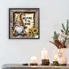 Sunflower Gnome - Partial Special Shaped Diamond Painting 30*30cm