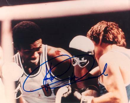 Howard Davis Boxing SIGNED AUTOGRAPHED 10 X 8