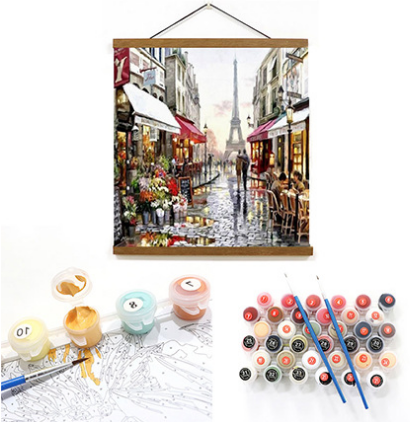 Hanging Frame For Paint By Numbers Kits