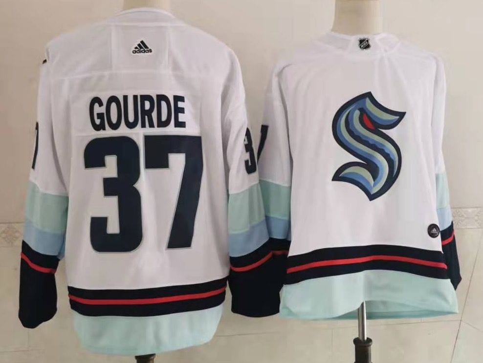 NHL Seattle KRAKEN GOURDE  # 37 Jersey mysite