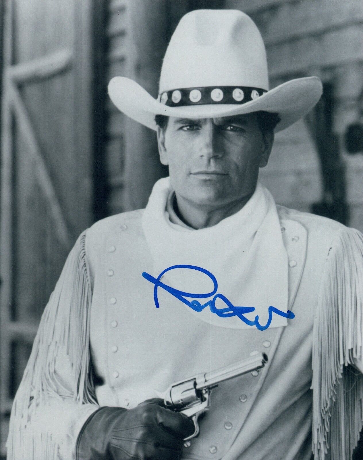 Patrick Wayne Signed Autographed 8x10 Photo Poster painting BIG JAKE Son of John Wayne COA