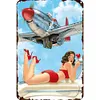 Pin Up Girl - Metal Tin Signs(8*12Inch/12*16Inch)