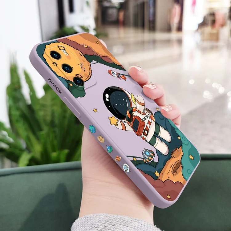 Hello Astronaut Phone Case For Huawei P40 P50 P30 P20 Pro Lite Nova 5t Y7A Mate 50 50E 40 30 20 Pro Lite Cover