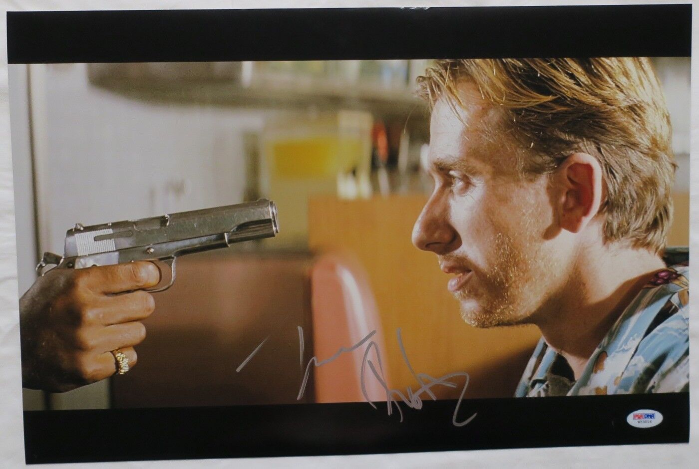 Tim Roth Signed Pulp Fiction Authentic Autographed 12x18 Photo Poster painting PSA/DNA #W53516