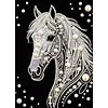Diamond Painting-DIY Special Shaped Drill Pearl Painting Horse(30x40cm)