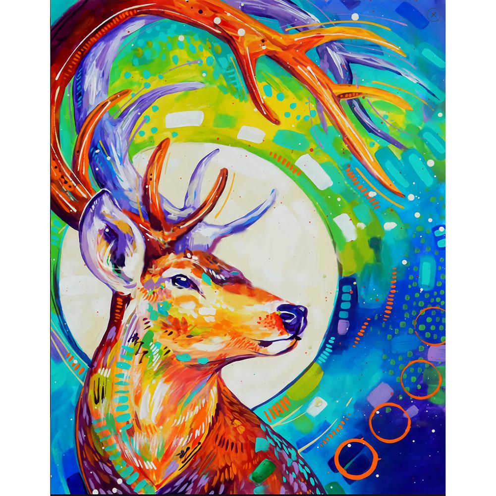 

Deer - Round Drill Diamond Painting - 30*40CM, 501 Original