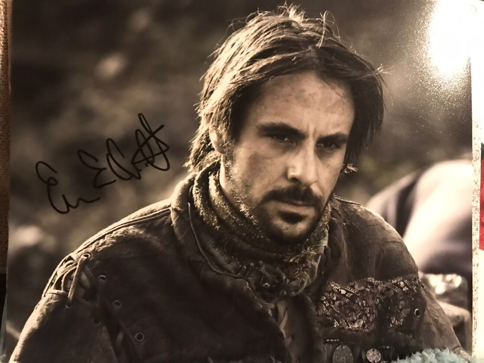 EMUN ELLIOT SIGNED 10x8 GAME OF THRONES Photo Poster painting