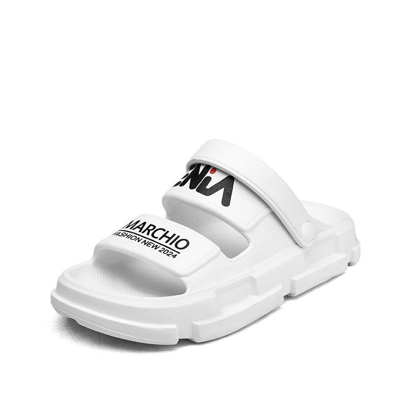 Men's and women's new summer sandals non-slip lightweight removable beach casual fashion slippers couple walking shoes sandals back to school